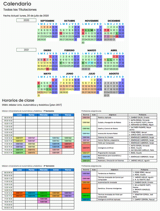 calendario